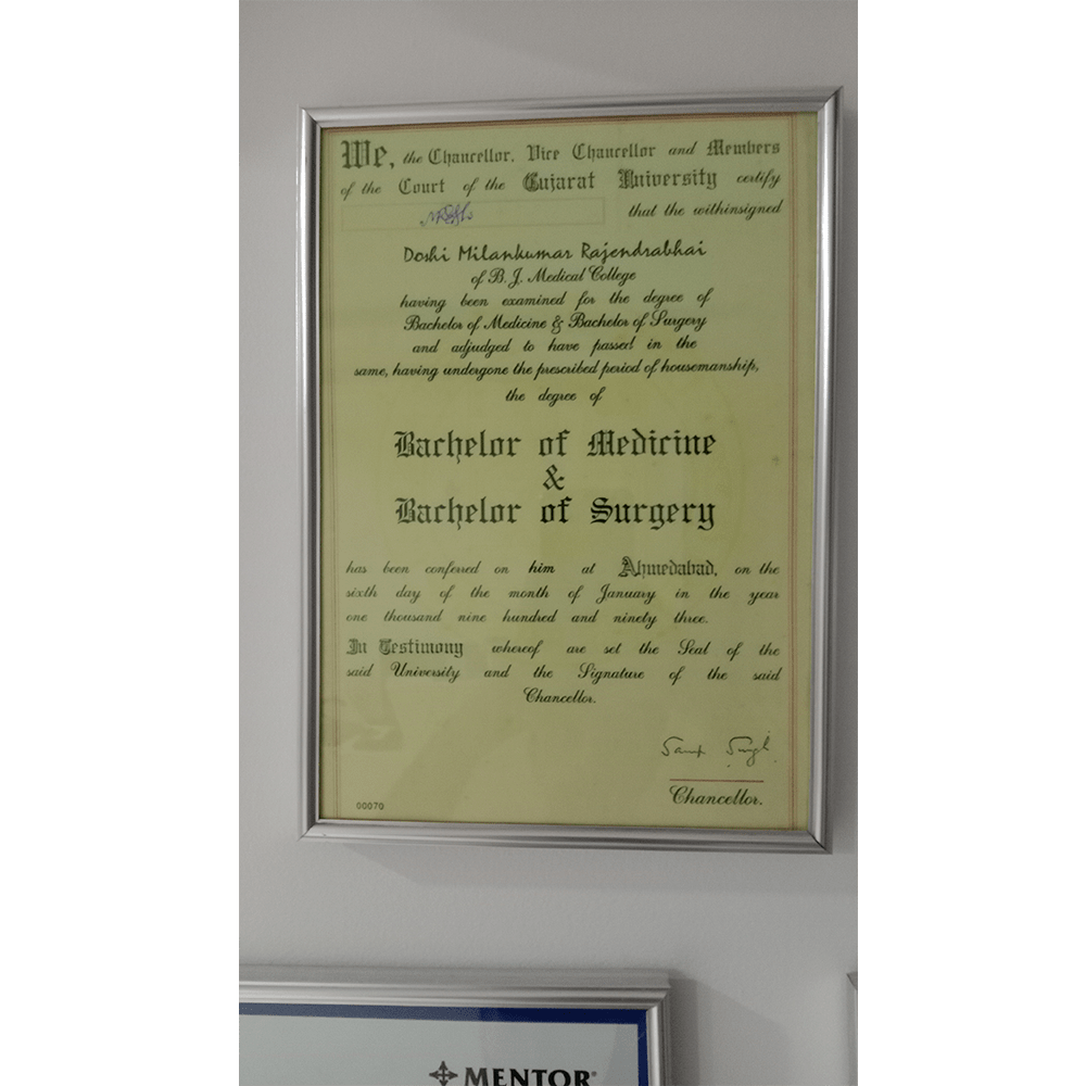 MBBS Certificate