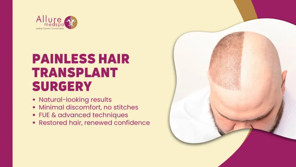 Painless Hair Transplant Surgery in Mumbai: Natural & Permanent Hair Restoration