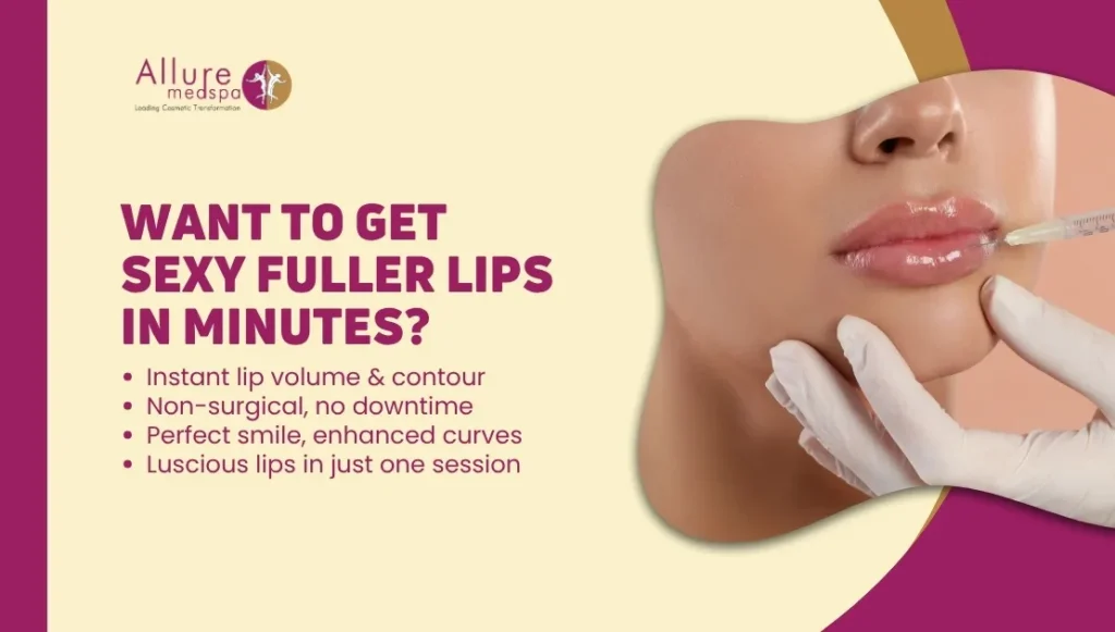 Want to get sexy fuller Lips in minutes in Mumbai