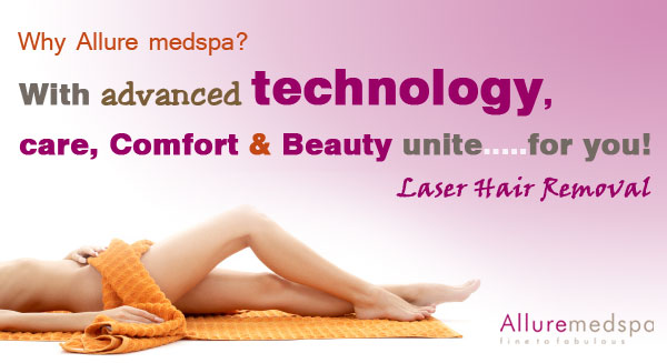 Laser Hair Reduction Service Pain Free Hair Free by Allure medspa